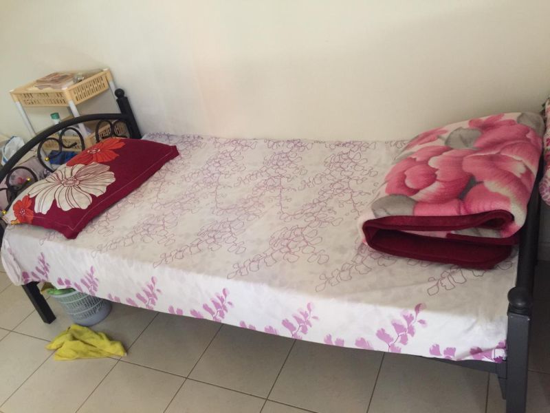 For Executive Indian Girl -Bur Dubai Furnished C/AC room with balcony near Sharaf DG Metro Station